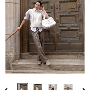 Wide Leg Vegan Leather Trousers